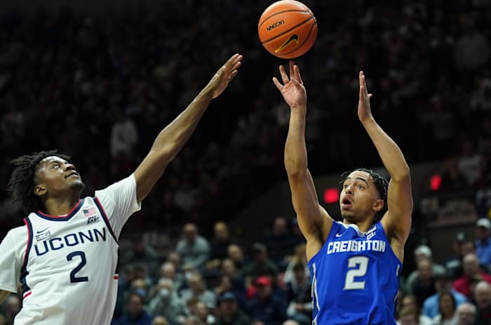 Creighton Bluejays guard Ryan Nembhard